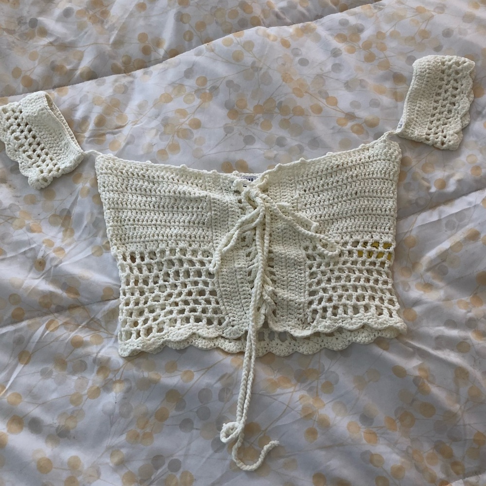 Crochet crop top